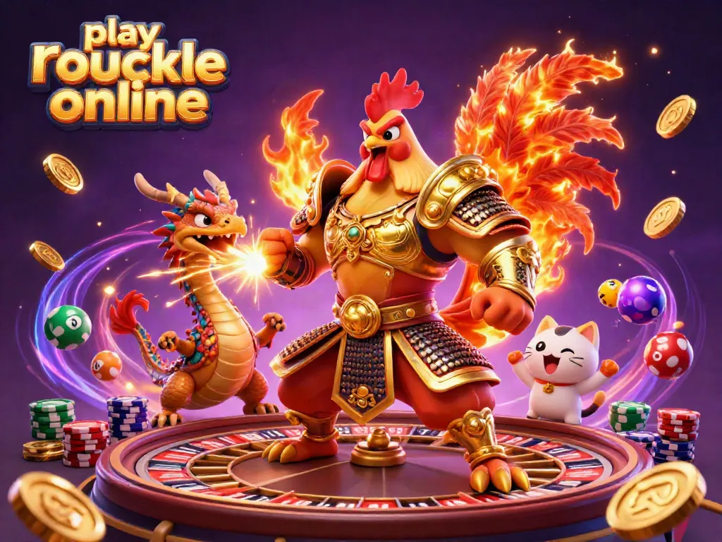 Engage in the thrill and excitement to play roulette online with vibrant casino elements.